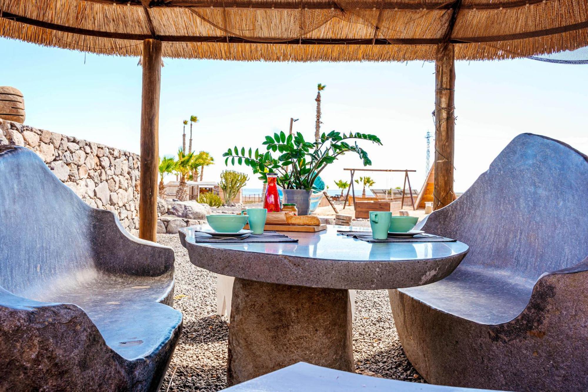 Finca De Arrieta Village - Yurts And Stone Cottages - Shared Pool - Walking Distance To Arrieta Beach - Eco Friendly Tabayesco Zewnętrze zdjęcie
