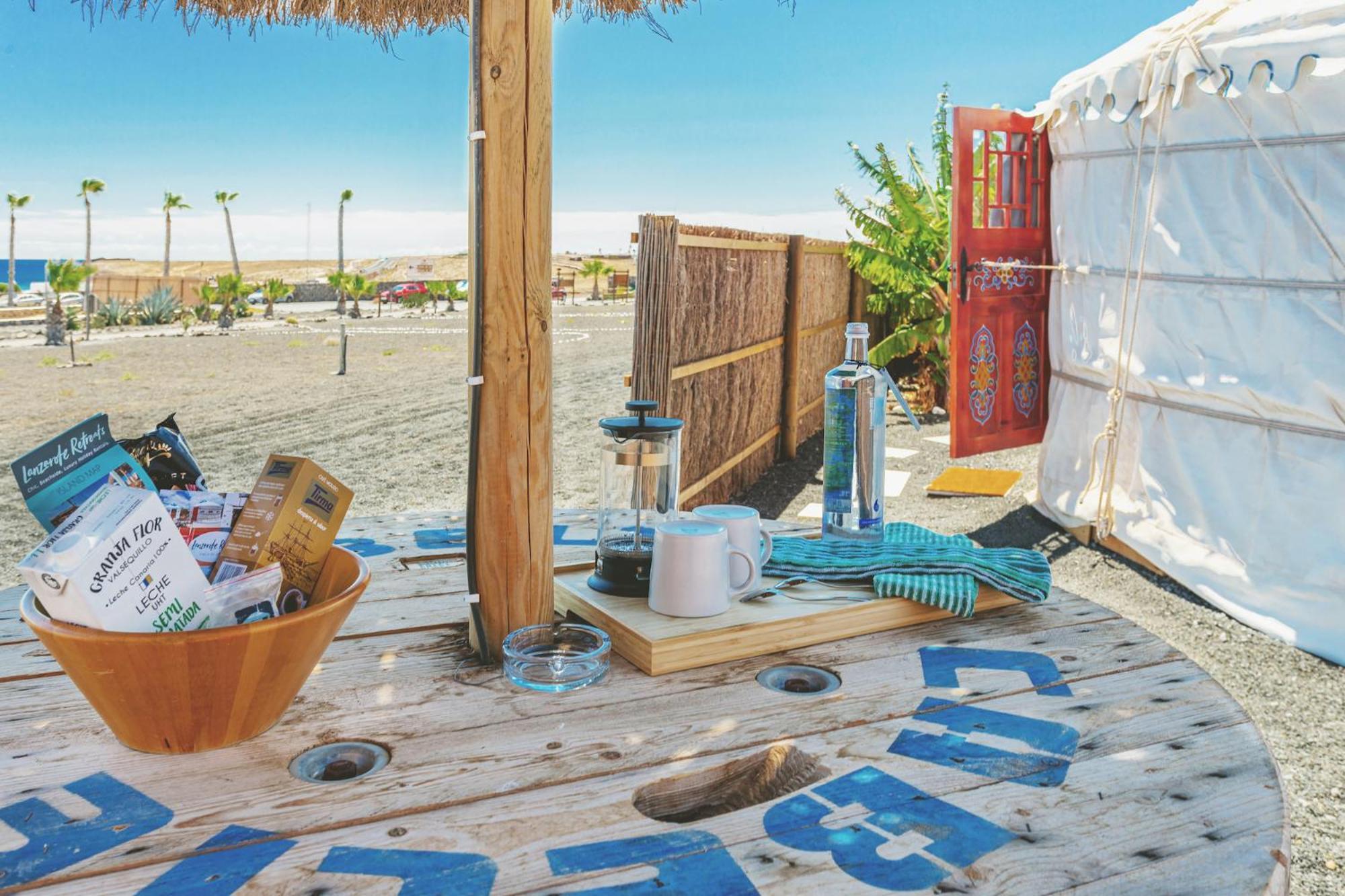 Finca De Arrieta Village - Yurts And Stone Cottages - Shared Pool - Walking Distance To Arrieta Beach - Eco Friendly Tabayesco Zewnętrze zdjęcie