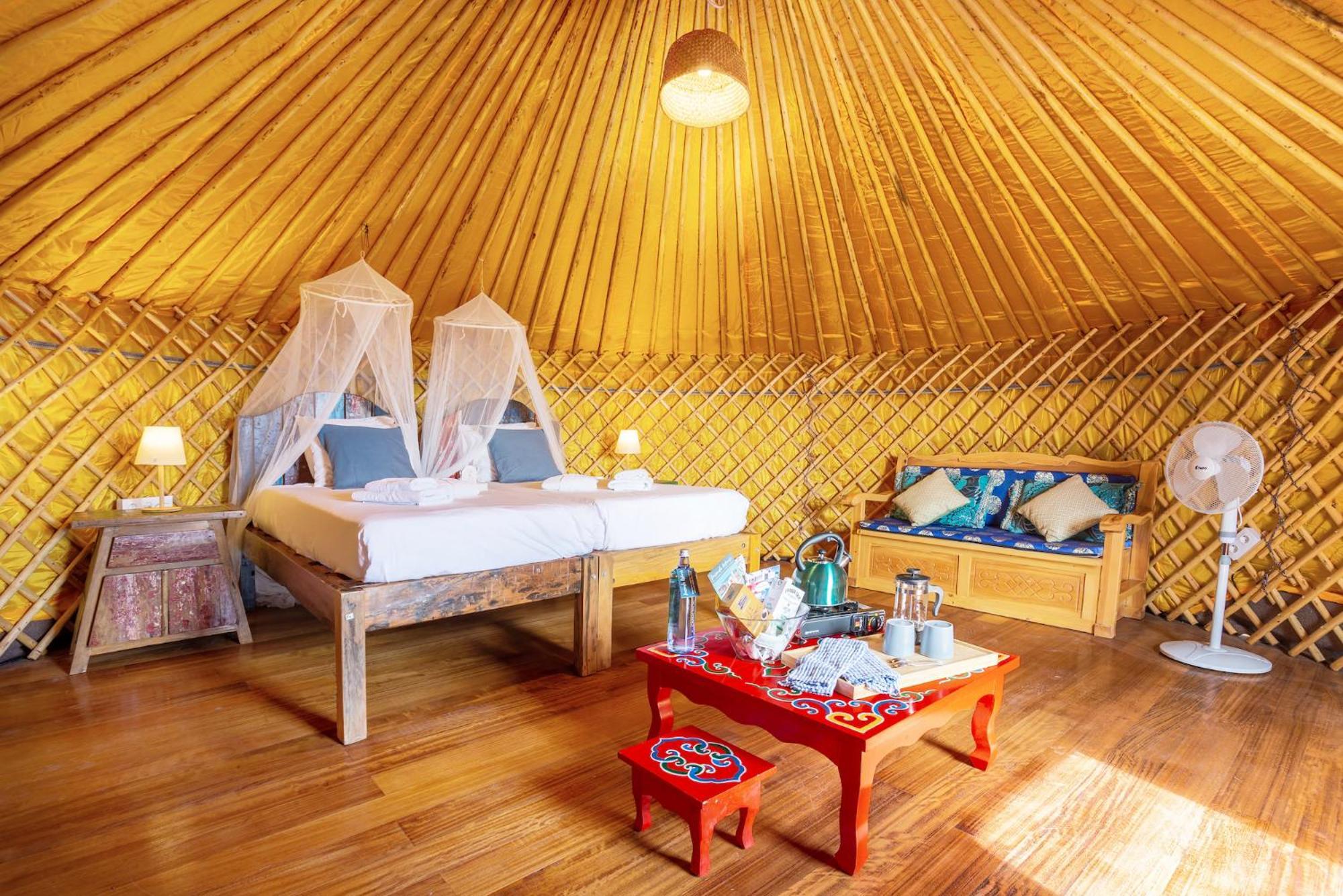 Finca De Arrieta Village - Yurts And Stone Cottages - Shared Pool - Walking Distance To Arrieta Beach - Eco Friendly Tabayesco Zewnętrze zdjęcie