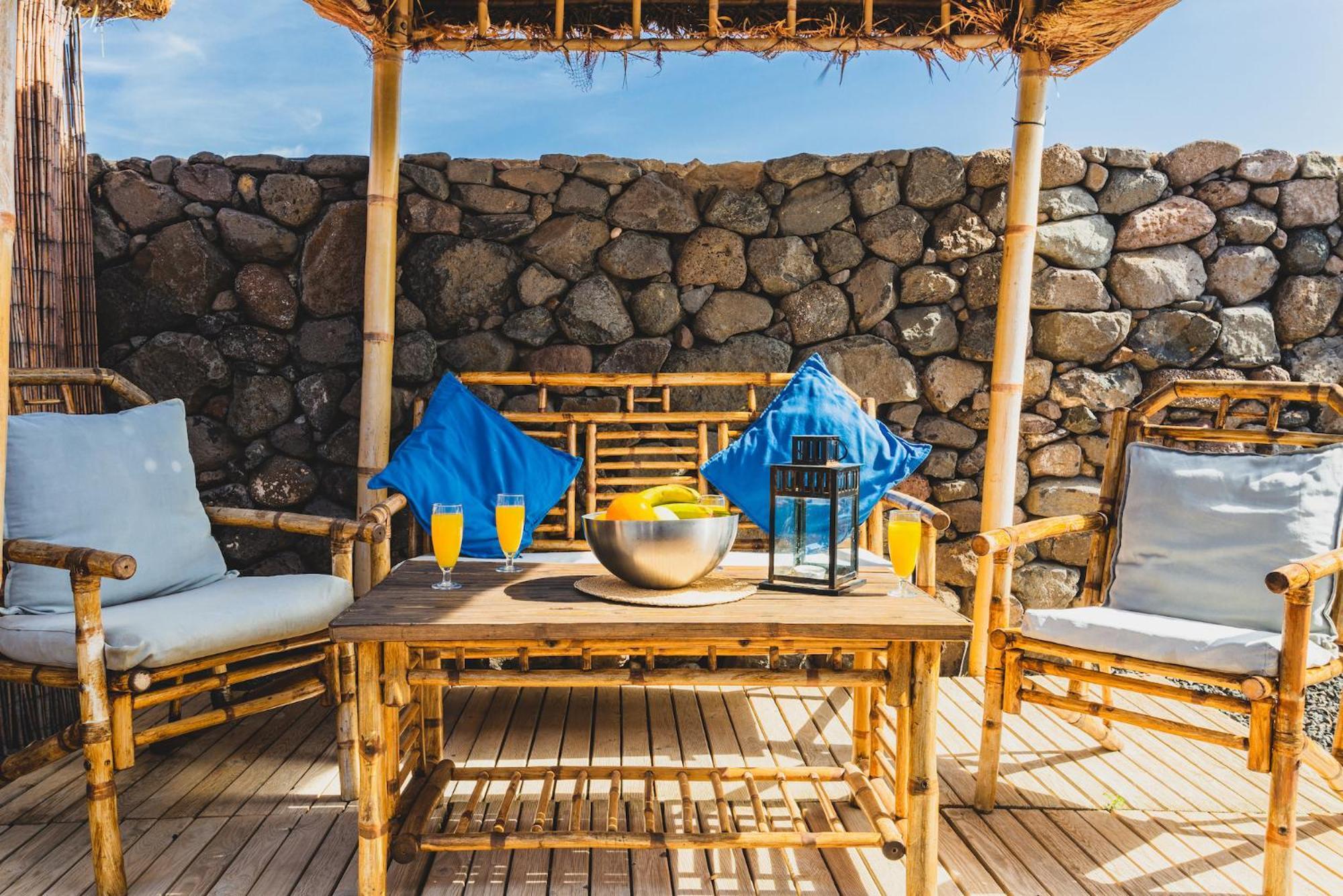 Finca De Arrieta Village - Yurts And Stone Cottages - Shared Pool - Walking Distance To Arrieta Beach - Eco Friendly Tabayesco Zewnętrze zdjęcie