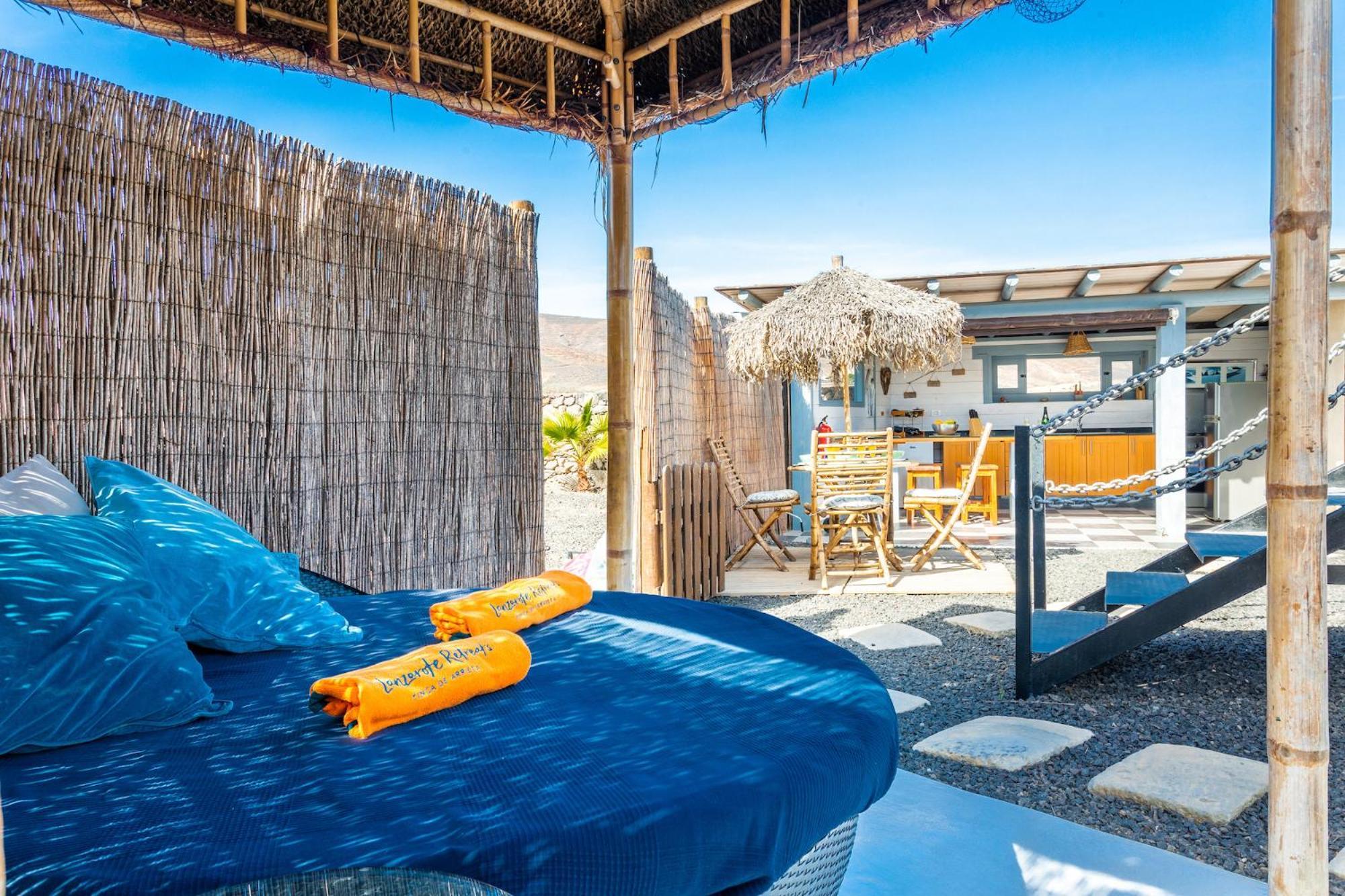 Finca De Arrieta Village - Yurts And Stone Cottages - Shared Pool - Walking Distance To Arrieta Beach - Eco Friendly Tabayesco Zewnętrze zdjęcie