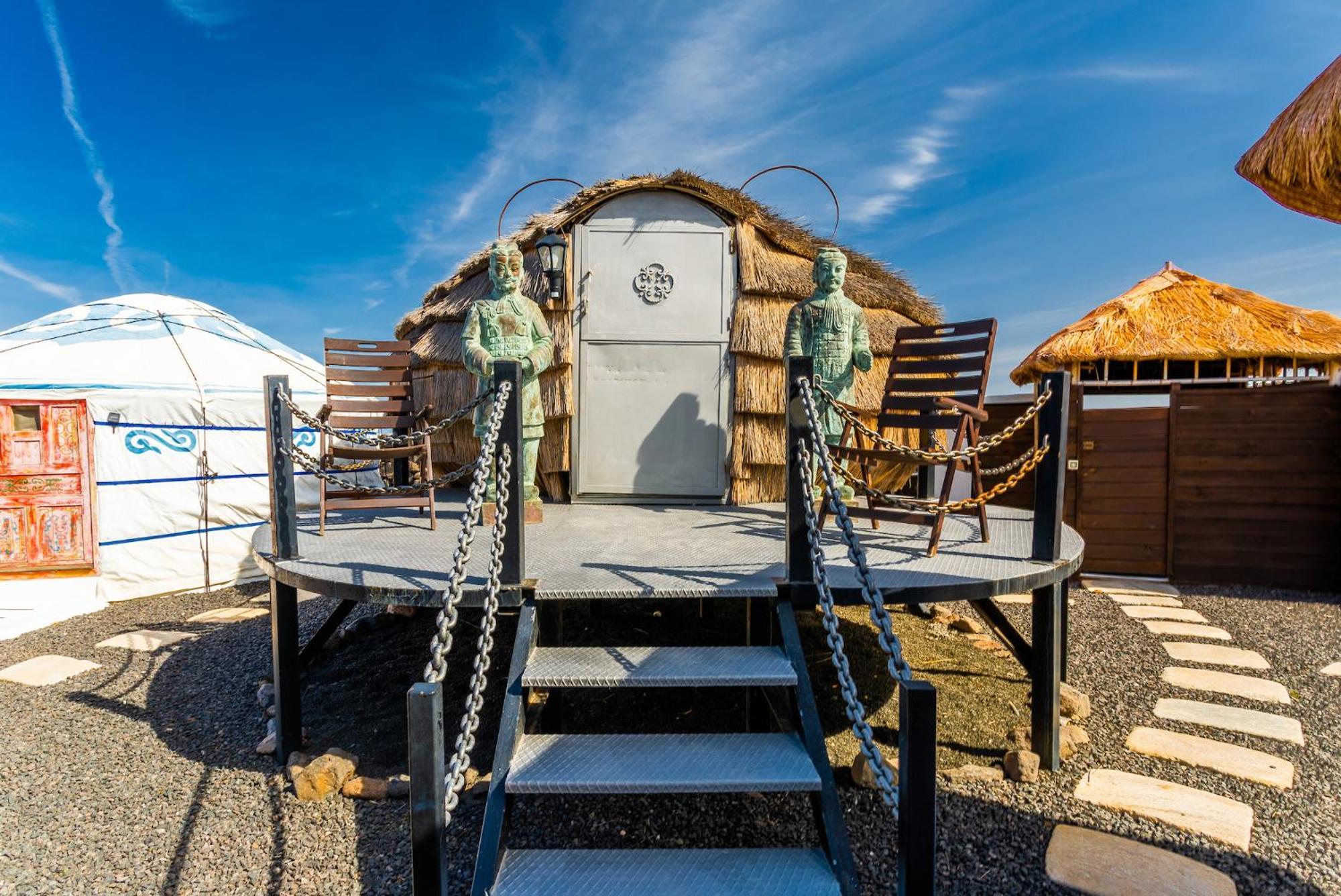 Finca De Arrieta Village - Yurts And Stone Cottages - Shared Pool - Walking Distance To Arrieta Beach - Eco Friendly Tabayesco Zewnętrze zdjęcie
